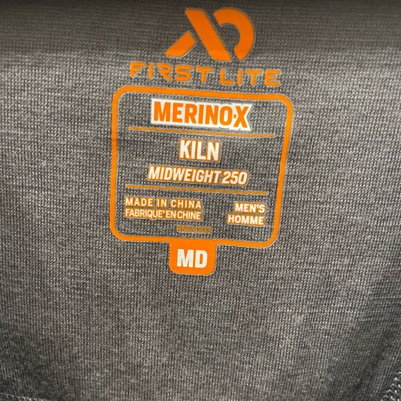 First Lite Kiln Hoody Merino X Size Medium Ash Grey - Great condition - Picture 5 of 5